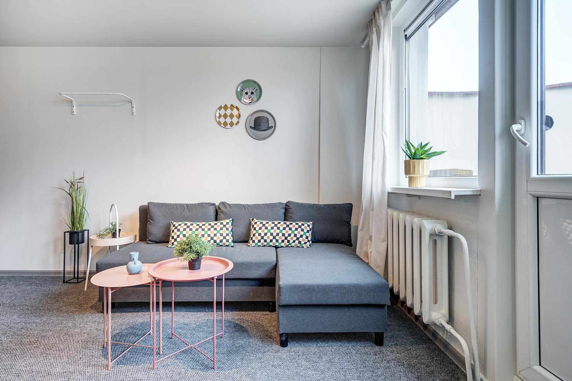 Funky Penthouse City Center 카우나스 객실 사진
